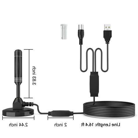 300 Miles Upgraded TV Antenna Digital HD Anten