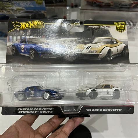 Jual Hot Wheels Packs Corvette Stingray Copo Corvette Shopee Indonesia