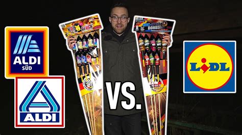 VIEL GLÜCK RAKETEN vs HIGH SPEED ROCKETS ALDI vs LIDL Wer ist der