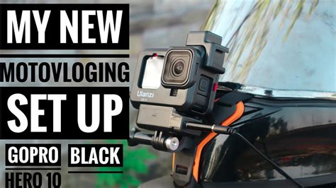 My New Motovlogging Setup GoPro Hero 10 Black Video Test Rider