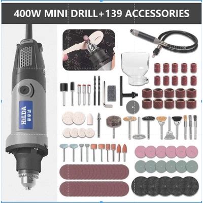 400W Electric Drill Dremel Grinder Engraver Pen High Power Rotary Tools