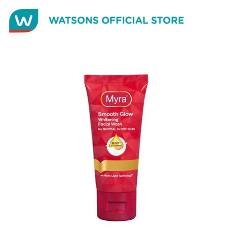 Hot MYRA E Smooth Glow Whitening Facial Wash Ml Lazada PH