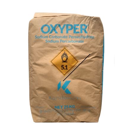 Percarbonate De Sodium De Soude 25kg Oxyper Solvay