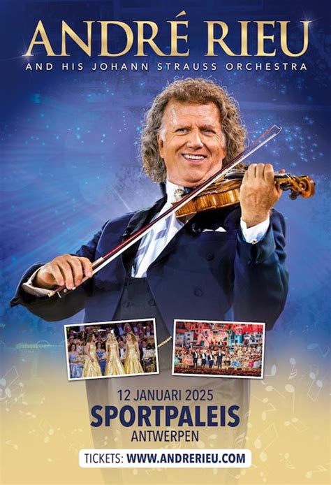 André Rieu keert op 12 januari 2025 terug naar Sportpaleis Antwerpen