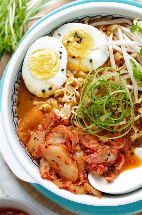 Kimchi Ramen Noodle Soup The Forked Spoon