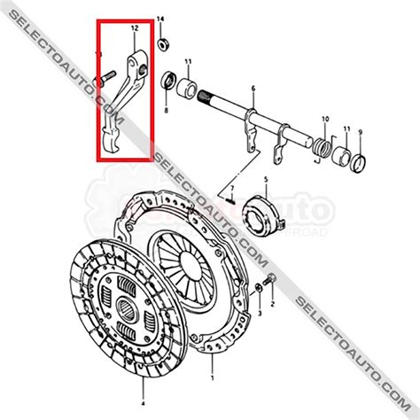 Brazo Liberaci N De Embrague Suzuki Samurai Tipo