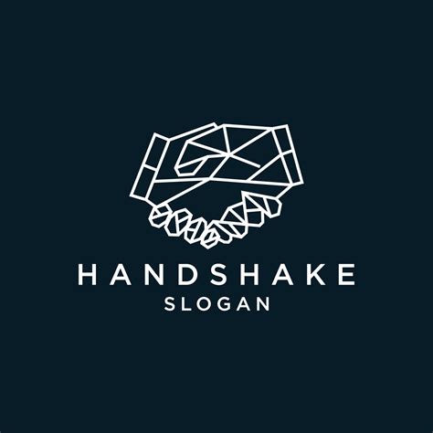 Handshake logo design icon template 13785626 Vector Art at Vecteezy