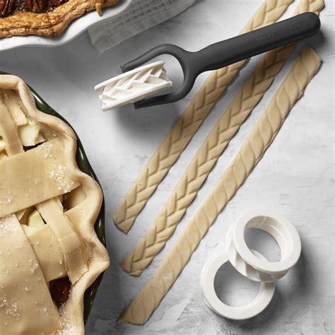 Williams Sonoma Rolling Impression Pie Crust Cutter Williams Sonoma