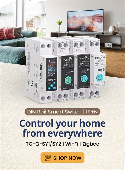 Buy Smart Circuit Breaker Online – Tongou Smart Store