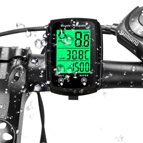 Kabelgebundener Fahrradcomputer Tachometer Fahrrad Kilometerzähler ...