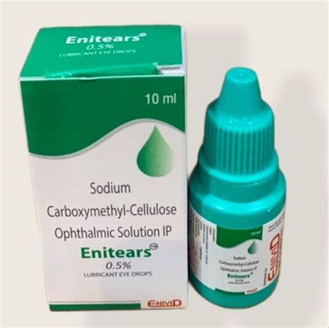 Sodium Carboxymethyl Cellulose Ophthalmic Solution Ip Enitears 0 5 Lubricant Eye Drop Age Group