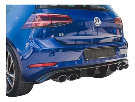 Difusor Trasero Golf R Gti Tsi Mk7 5 2018 2019 2020 2021