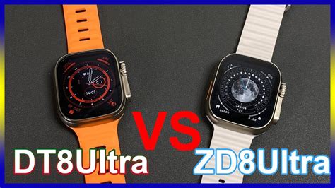 Comparison Vwar Dt8 Ultra Vs Zd8 Ultra Smartwatch Whichs Better Watch