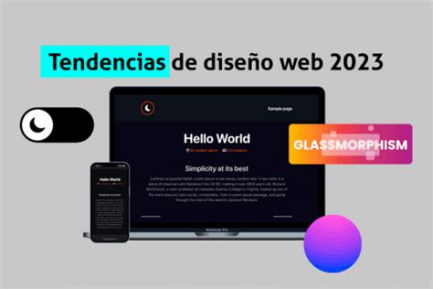 Tendencias de diseño web para 2023 que debes conocer