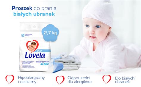 Lovela 3124980 Hipoalergiczny Proszek do Prania Białego dla Dzieci 2 7