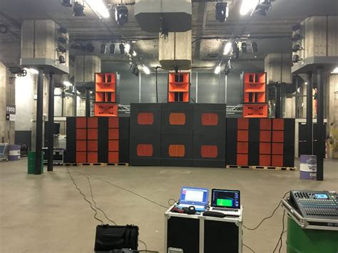 Danley Sound Labs Wall Of Sound” In The Netherlands Pa Of The Day