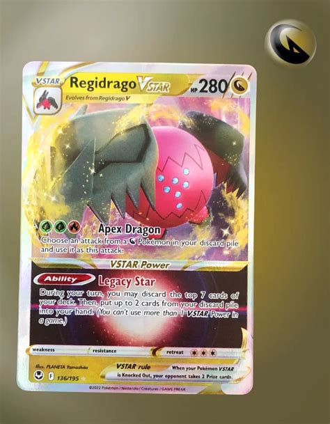 Regidrago Vstar Silver Tempest 136 195 TCG Coleccionistas