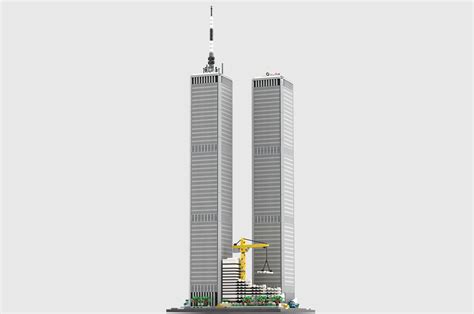 LEGO IDEAS WTC Twin Towers Vista International Hotel 1979