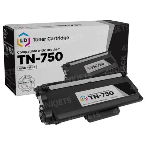 Brother Tn750 Toner Shop Low Cost Cartridges Print More Pages 4inkjets