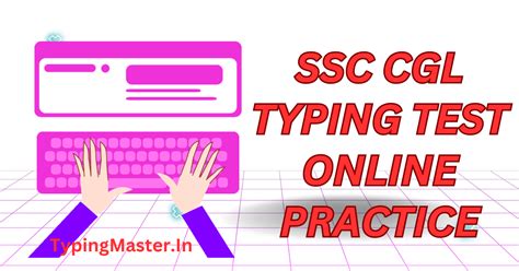 SSC CGL Typing Test Online | Typing Master