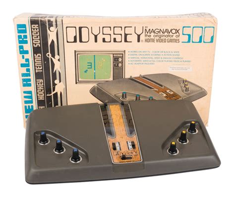 collection   magnavox odyssey consoles accesory van eaton
