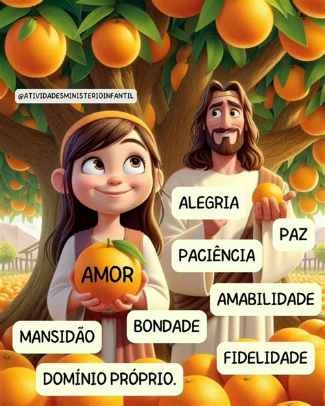 Frutos Do Espirito Infantil - Fruto do Espírito | O fruto do espirito infantil, Frutos do espirito ...