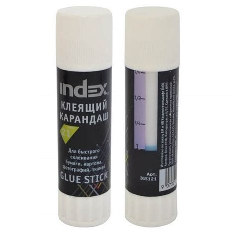 Клей INDEX Клеящий карандаш Glue Stick 21 г | отзывы