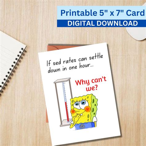 Funny 5x7 Printable Valentine's Day Greeting Card Sed Rate Printable