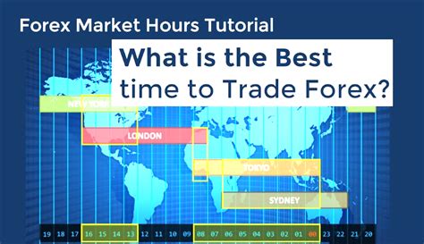 Forex Market Hours And The Best Time To Trade Forex