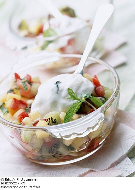 Recette Minestrone De Fruits Au Mascarpone