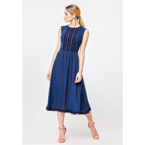 Коктейльное платье из шифона