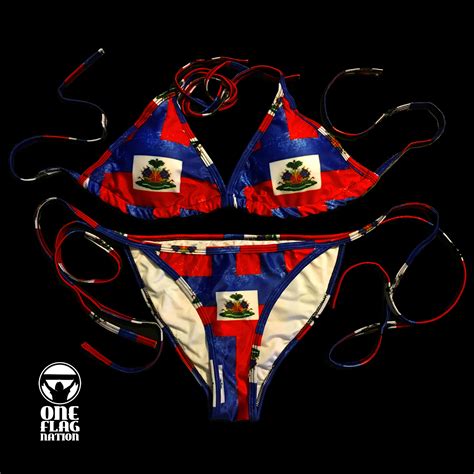 Haitian Flag Bikini
