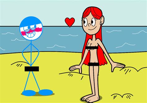 Art Trade Nude Beach Re Draw By MegaD3 On DeviantArt