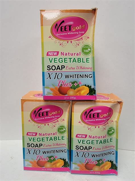 Veetgold Vegetable Soap X10 Glowing Soap 200g Abbeestore