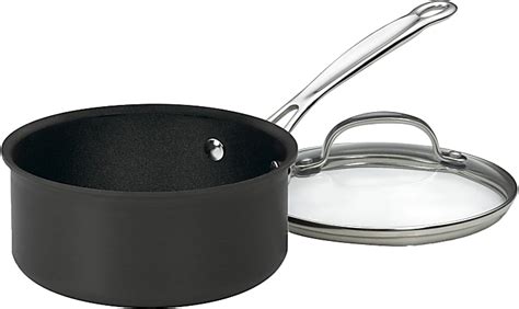 Cuisinart Chefs Classic Stainless Steel Nonstick Hard Anodized Saucepan