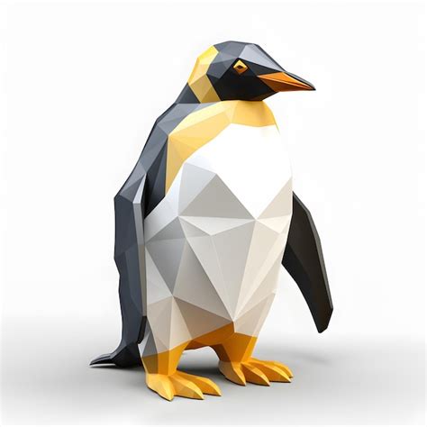 Premium AI Image | penguin_3d