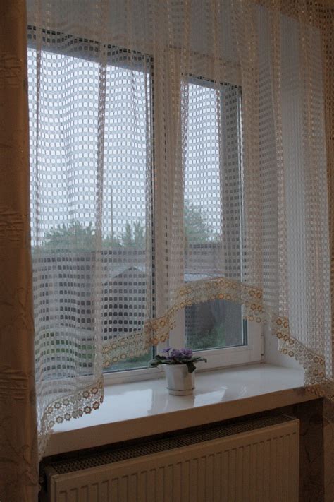 Тюль арка з сітки з мережевом на кухню молочна., цена 590 грн., купить ...