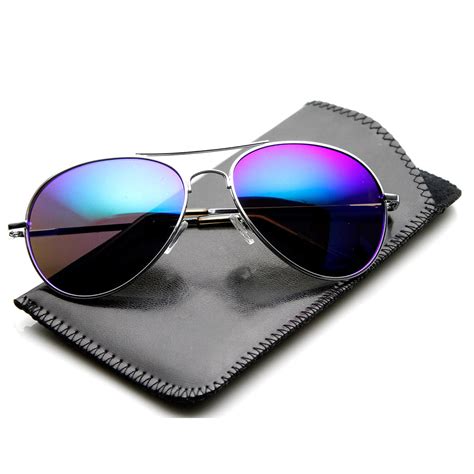 Folding Compact Fold Up Pocket Metal Aviator Sunglasses Case Sunglassla