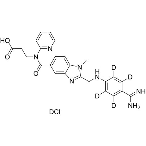 Dabigatran D5 Hydrochloride Stable Isotope MedChemExpress