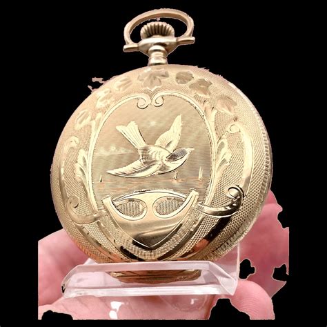 Waltham Gold Hunting Case Pocket Watch Watch Museum Discover