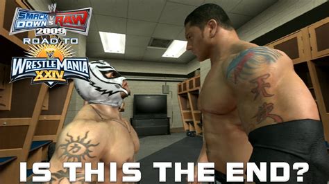 Is This The End WWE Smackdown Vs Raw 2009 Rey Mysterio Batista