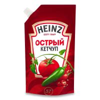 Кетчуп Острый Heinz д/п 350г (Ресей/Россия) купить оптом — выгодная ...
