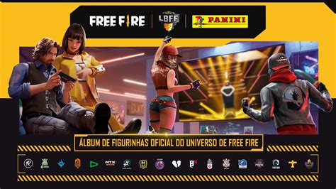 Garena e Panini lançam o primeiro álbum de figurinhas de Free Fire