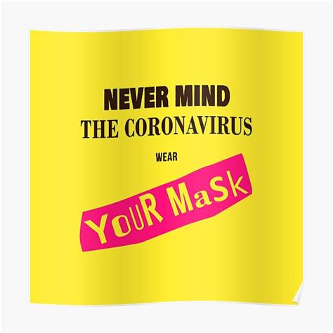 Wear Your Mask Poster For Sale By Masterchef Fr Redbubble