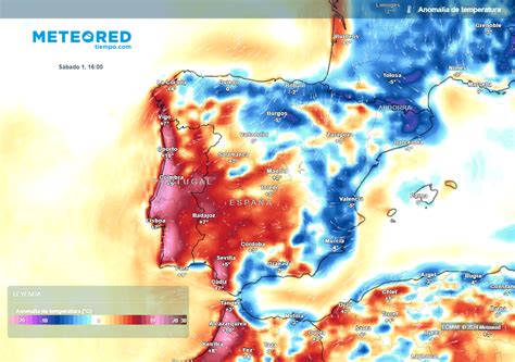 La AEMET avisa mañana una vaguada polar traerá tormentas fuertes con