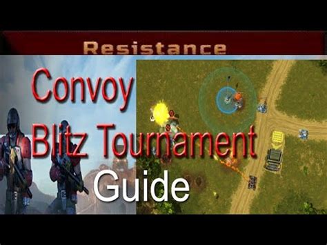 Convoy Blitz Tournament Art Of War Resistance Blitz Tournament