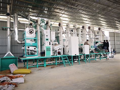 30ton D Complete Set Combined Rice Mill Machine Production Line China