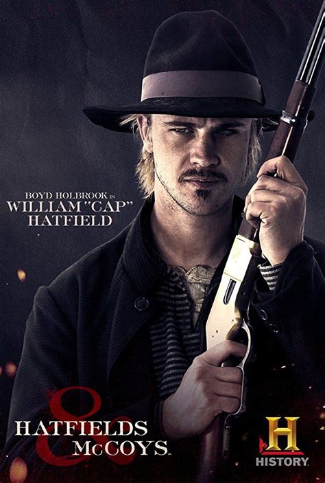 Boyd Holbrook in Hatfields & McCoys (2012) | Hatfields and mccoys, Boyd ...