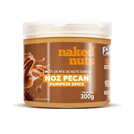 Pasta de Mix de Nuts Noz Pecan Zero Açúcar Naked Nuts g Meu Mercado Fit