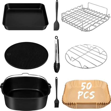 Pcs Air Fryer Accessories Set Airfryer Accessory Compatible With L